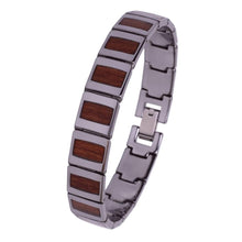 Load image into Gallery viewer, Bracelet de Tungstène et Bois #BT002 - Konifer Watch