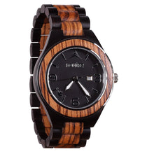 Load image into Gallery viewer, Sequoia Black Zebra - Konifer Watch