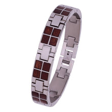 Load image into Gallery viewer, Bracelet de Stainless et Bois #BT001 - Konifer Watch