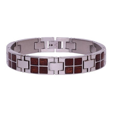 Load image into Gallery viewer, Bracelet de Stainless et Bois #BT001 - Konifer Watch