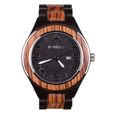 Load image into Gallery viewer, Sequoia Black Zebra - Konifer Watch