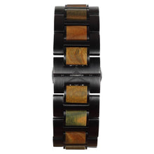 Load image into Gallery viewer, Karbon  Black Matte Stainless + Green Sandalwood - Konifer Watch
