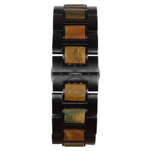 Load image into Gallery viewer, Karbon  Black Matte Stainless + Green Sandalwood - Konifer Watch