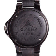 Load image into Gallery viewer, Navigator Black - Konifer Watch