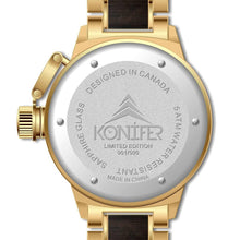 Load image into Gallery viewer, Karbon OR 24K + Black Sandalwood - Konifer Watch
