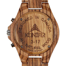Load image into Gallery viewer, Krono Zebra - Konifer Watch