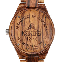 Load image into Gallery viewer, Sequoia Zebra - Konifer Watch