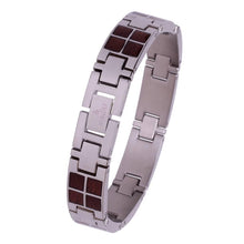 Load image into Gallery viewer, Stainless and Wood Bracelet # BT001 - Konifer Watch