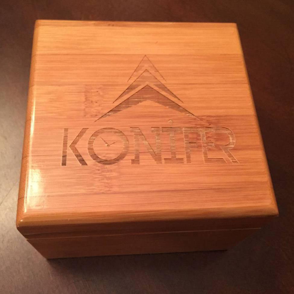 Boîte cadeau en bambou Konifer - Konifer Watch