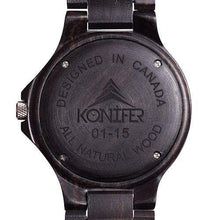 Load image into Gallery viewer, Navigator Black - Konifer Watch
